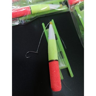 Bộ Câu tóm sẵn câu cá rô, cá trê, ( Bộ gồm 5 món - Phao MÓP XỊN )