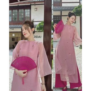 [ Bigsize 55-100kg ] Áo dài cách tân dáng suông
