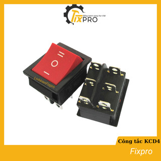 Công tắc bập bênh kcd4 16a 250v 31x25mm 6 chân 3 chế độ không đèn