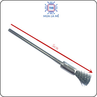 Chổi sắt mini làm sạch mạch, chổi sắt làm sạch mỏ hàn (1 chiếc)
