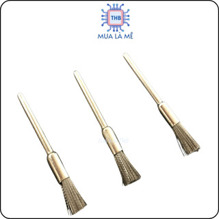 Chổi sắt mini làm sạch mạch, chổi sắt làm sạch mỏ hàn (1 chiếc)