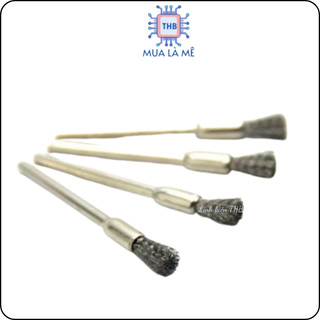 Chổi sắt mini làm sạch mạch, chổi sắt làm sạch mỏ hàn.