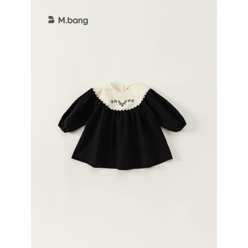 Váy Mbang đen hoạ tiết sz 90