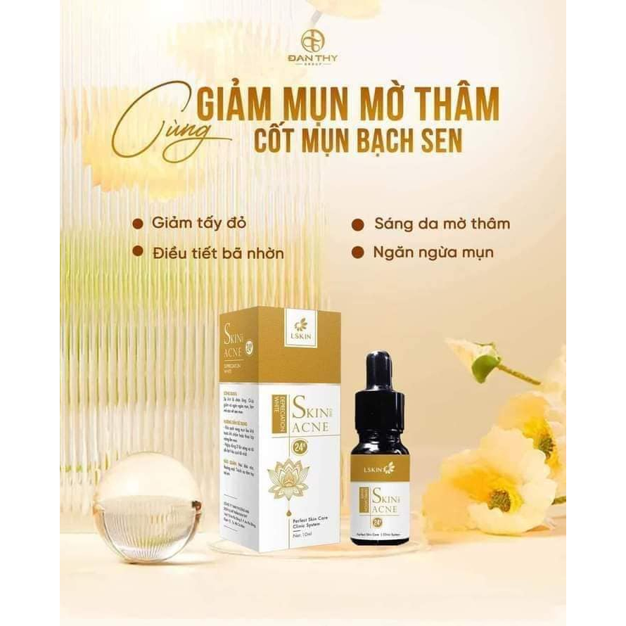 [CHÍNH HÃNG] Cốt mụn Bạch Sen Lskin Đan Thy