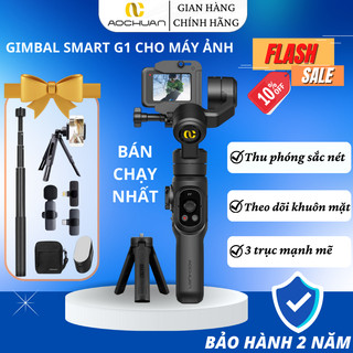 Gimbal AOCHUAN Smart G1 Bộ ổn định di động 3 trục cầm tay chống rung Chụp cân bằng cho Gopro