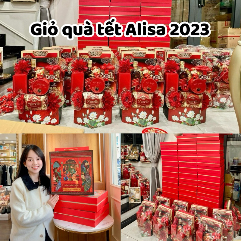 Khay giỏ quà tết - ALISA