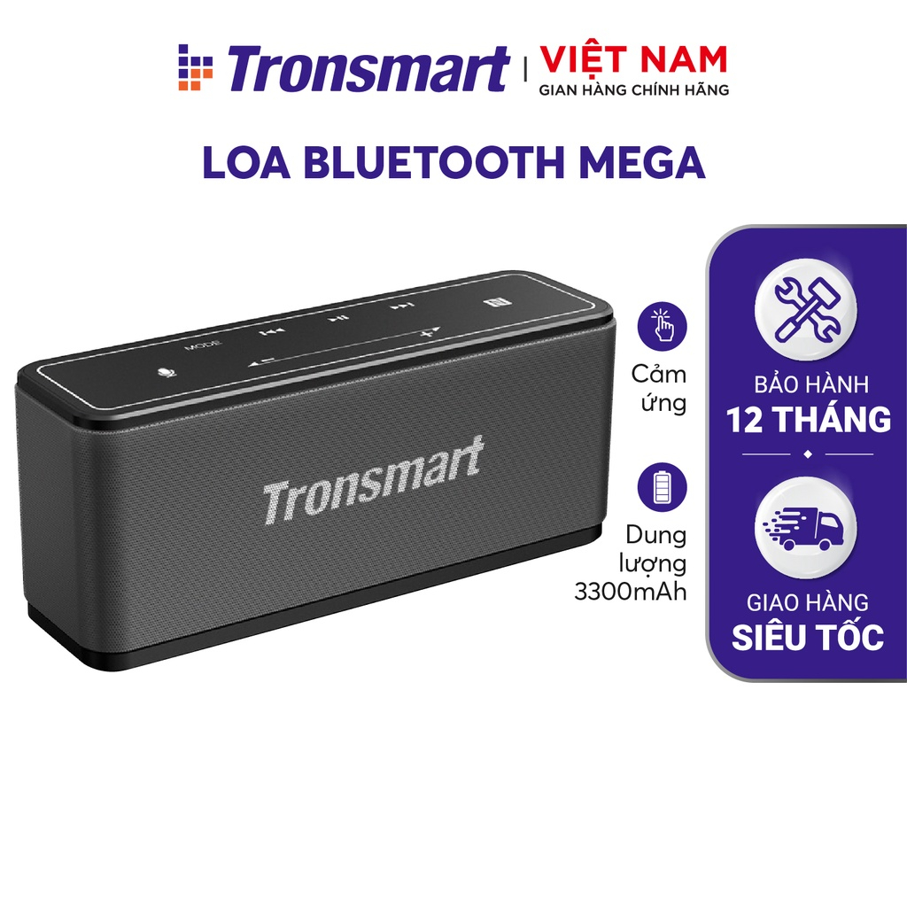  Loa Bluetooth 5.0 Tronsmart Element Mega | Công suất 40W | Màn hình điều khiển cảm ứng | Bảo hành 12 thán