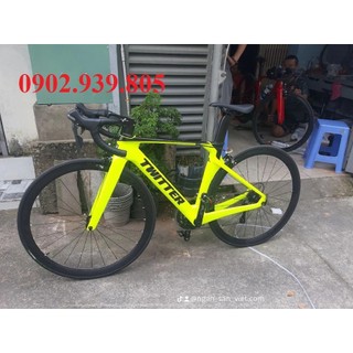 [LH CHIẾT KHẤU] Xe Đạp Đua Twitter R5 Tiagra 4700 700C THẮNG CƠ LH Ngay ạ