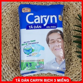 Bịch 3 Miếng Bỉm Dán Caryn Cho Mẹ Sau Sinh L3 - Tã Dán Caryn Cho Người Cao Tuổi Mẹ Bé Pinus