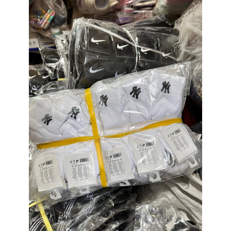 Sỉ tất 10 đôi tất NY cao cổ Nam/Nữ