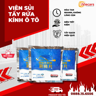 Viên Sủi Rửa Kính Xe ô Tô, Làm sạch Mọi Bề Mặt Kính 1 Viên Tương Đương 5Lite Nước