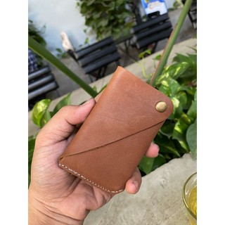 Ví da nam đựng thẻ chất liệu da bò bền bỉ