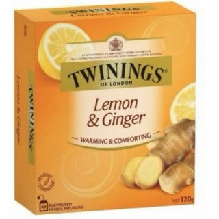 Trà túi lọc HỘP LỚN TWININGS OF LONDON (Trà Hoa cúc, Chanh & Gừng, Bạc Hà, Trà xanh, English Breakfast, Earl Grey)
