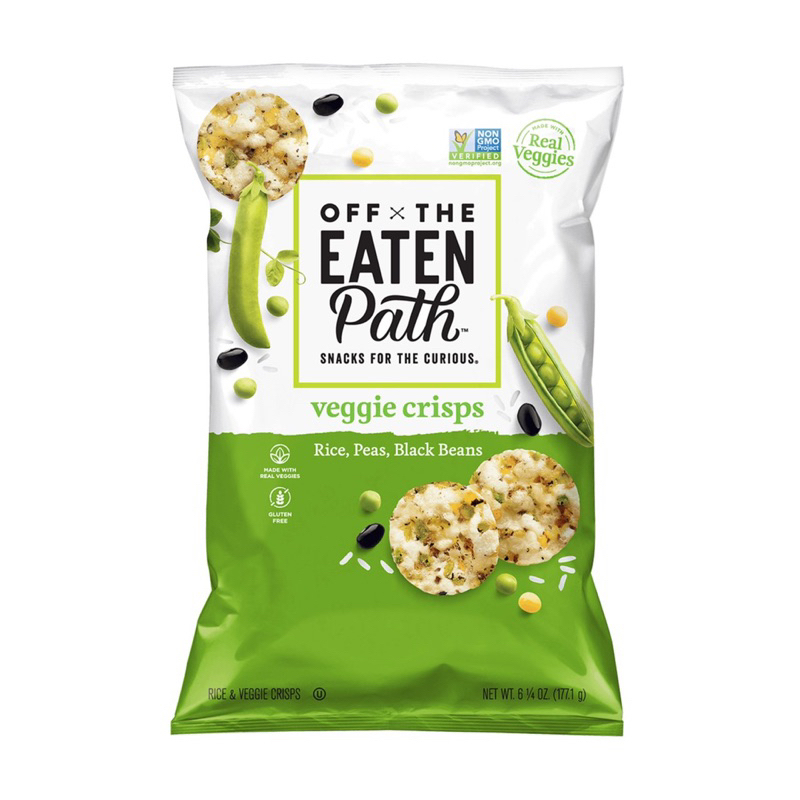(U.S.A) Bánh Gạo Rau Củ Off The Eaten Path Veggie Crisps 567g Cực Mê