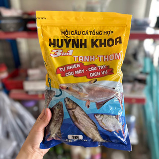 Mồi câu cá tổng hợp Huỳnh Khoa 3in1