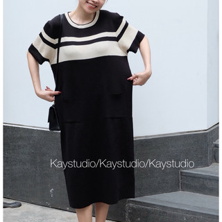 [KAYSTUDIO] ĐẦM SUÔNG ĐEN HATU