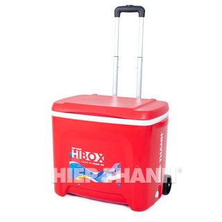 Thùng đá hibox 42 lít bánh xe kéo