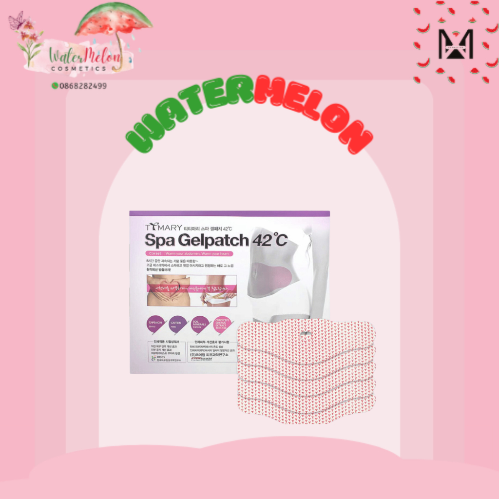 Miếng Dán Giảm Mỡ Bụng 42 Độ C Spa Gelpatch