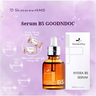 {CHÍNH HÃNG} Serum B5 GOODNDOC dưỡng ẩm, phục hồi da 30m