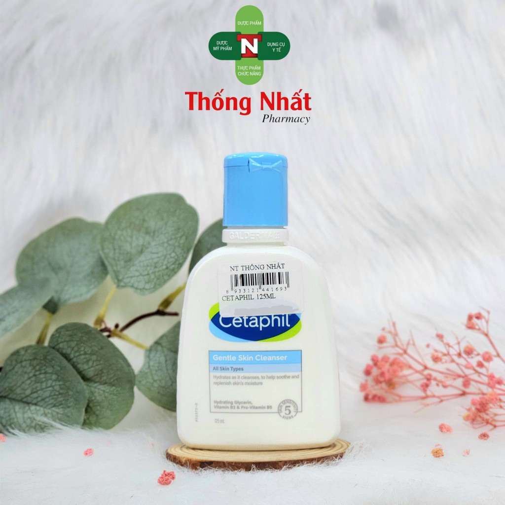 Sữa rửa mặt sạch sâu giảm mụn, dưỡng ẩm cho da nhạy cảm Cetaphil Gentle Skin Cleanser 125ml