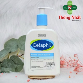 Sữa rửa mặt sạch sâu giảm mụn, dưỡng ẩm cho da nhạy cảm Cetaphil Gentle Skin Cleanser 500ml