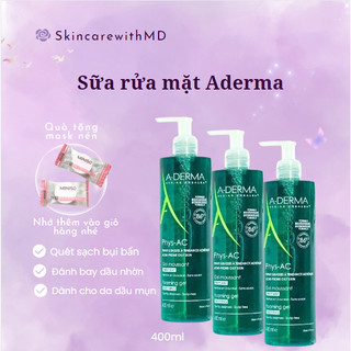 Sữa rửa mặt Aderma cho da dầu 400ml