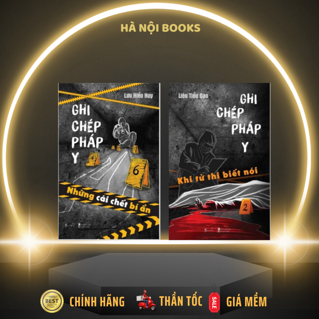 Sách - Combo: Ghi Chép Pháp Y (Tập 1+2) - AZVietNam