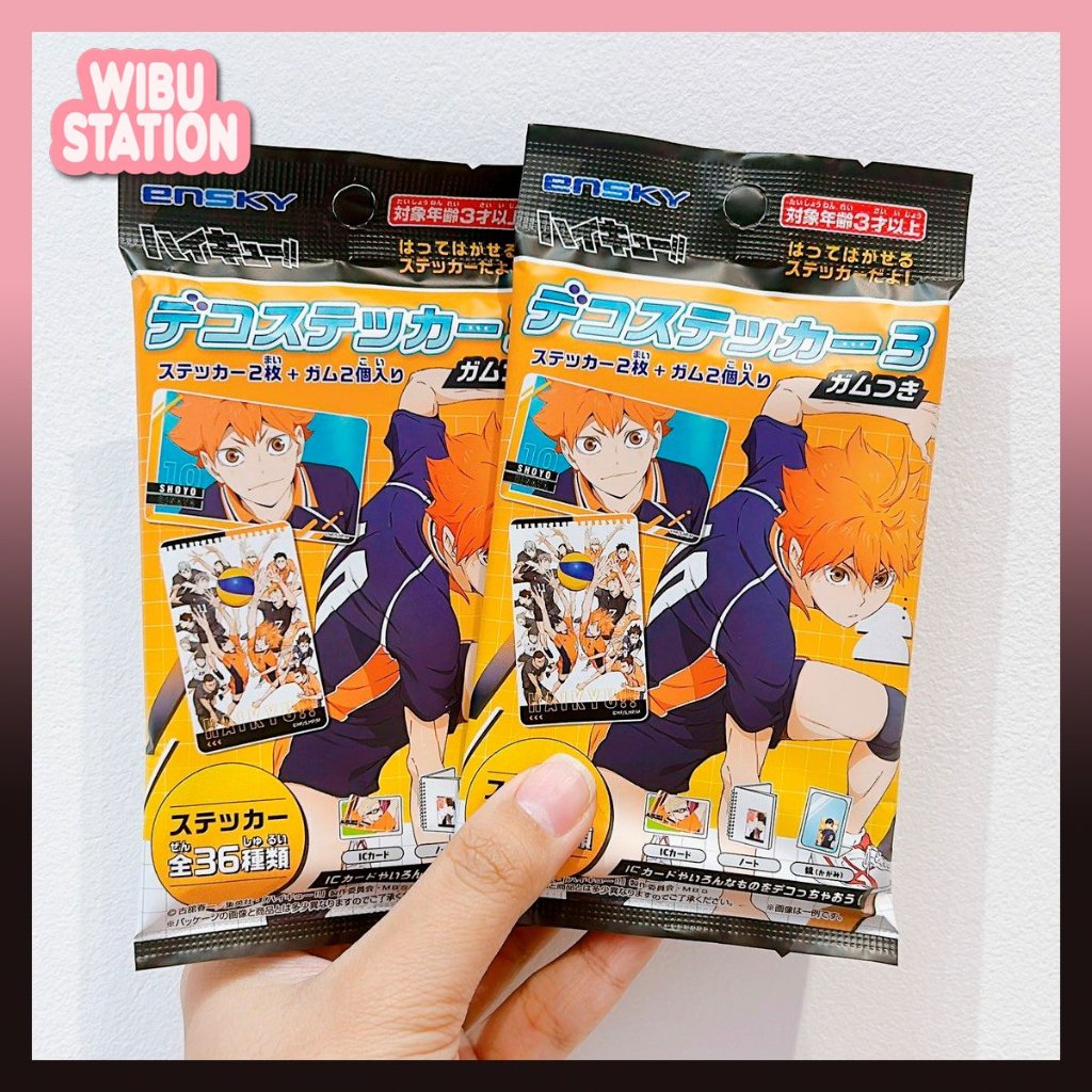 Sticker Decor Haikyuu Vol 3