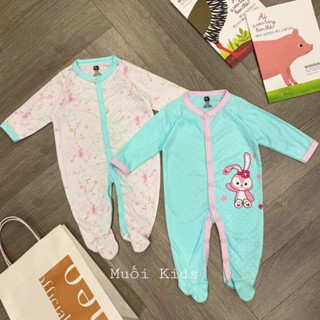 Body Liền Tất Cho Bé _ Set 2 Cái Body Liền Thân Liền Tất Cho Bé Trai Và Bé Gái SZ 3-10KG