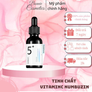Tinh chất vitaminC Numbuzin No.5 trắng da mờ thâm nám 30ml - BonnieCosmetics