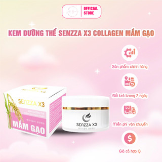 Kem dưỡng thể trắng da toàn thân senzza x3 - kem dưỡng da nuki beuty tặng kem tắm tr.ắng