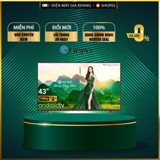 43FG5200 - Smart Tivi Casper 43 Inch 43FG5200 (Android TV 9.0, Full HD, Tìm Kiếm Giọng Nói)