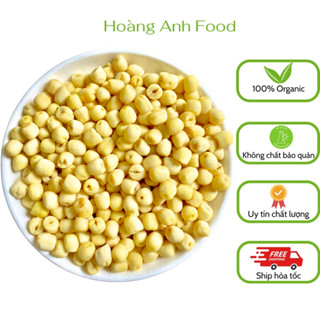 Hạt sen sấy giòn ăn liền, sen sấy nguyên vị không đường, không dầu