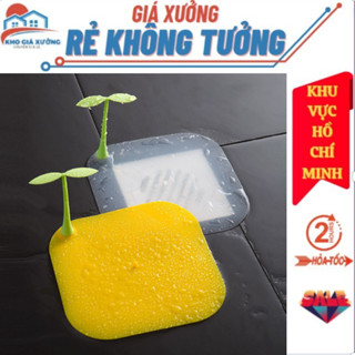 [Giá Xưởng HCM] Nắp Đậy Cống Thoát Nước , Sàn Nhà Tắm Hình Mầm Cây - Chống Mùi Hôi , Tắc Nghẽn , Chống Nấm Mốc Hiệu Quả