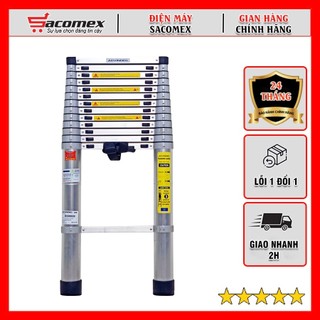 Thang nhôm rút gọn đơn Advindeq ADT214F - Hàng chính hãng, bảo hành 24 tháng