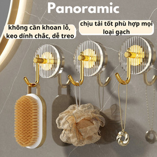 Móc dán tường treo đồ chữ J, móc treo quần áo chịu lực không cần khoan đục PN-NDTCJ103