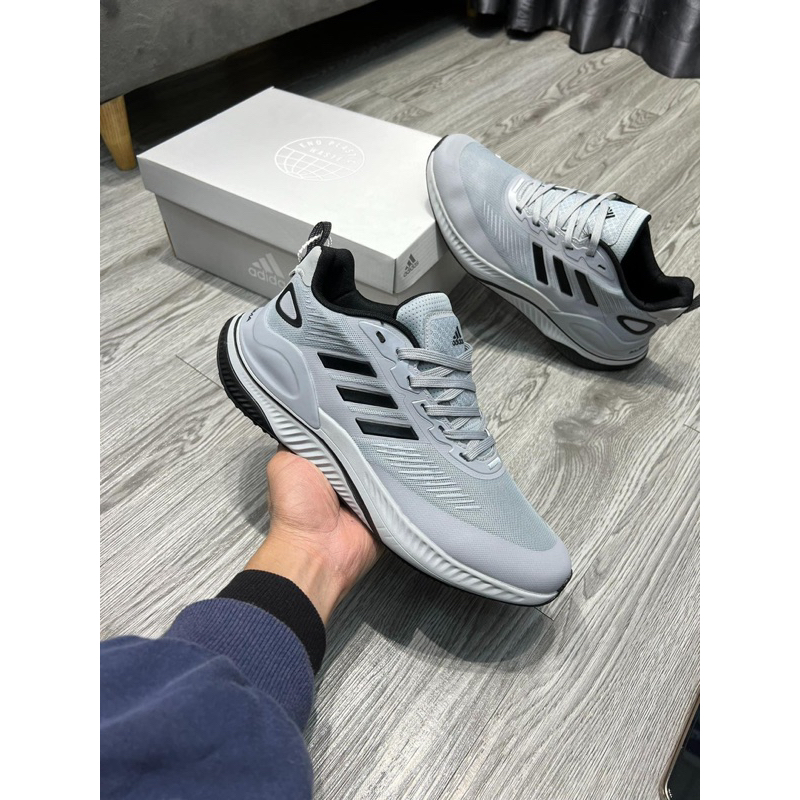Giày thể Thao Alphabounce alphamagma Trắng Đen Xám nam nữ