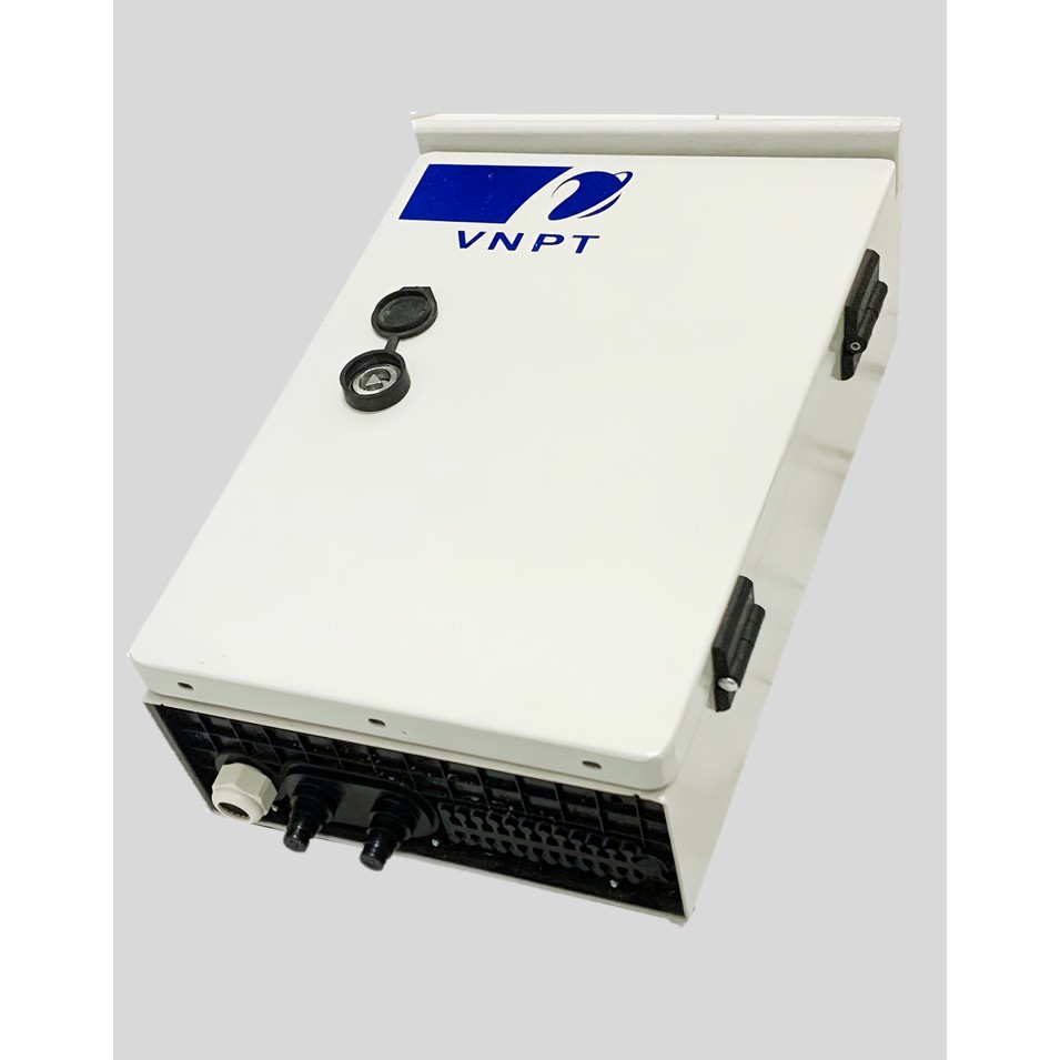 Tủ ODF 16FO Outdoor sắt dạng có mái che mẫu VNPT (đế nhựa)