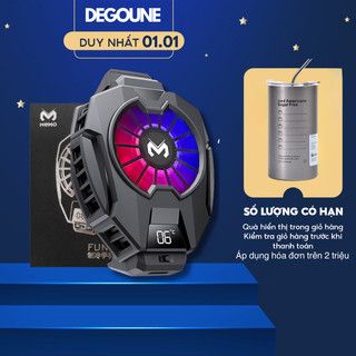 Quạt tản nhiệt điện thoại memo dl05 degoune basic official chơi game mobile pubg ff liên quân tốc chiến