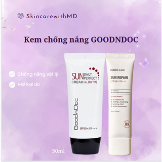 Kem chống nắng vật lí GOODNDOC 50ml