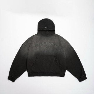 Áo hoodie loang "live the life you love" tim fashion - áo nỉ cotton unisex form cánh dơi