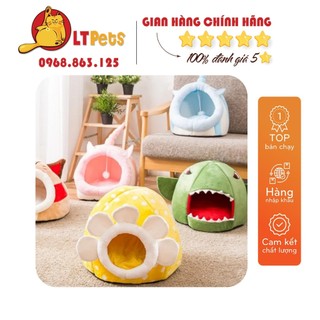 Ổ ngủ, đệm ngủ,nhà mèo hình thú cute cho mèo cưng size M
