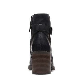 Giày Bốt Cao Gót Da Nữ Clarks - Clarkwell Hall