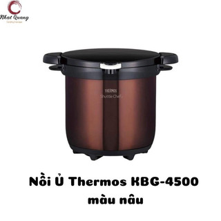 Nồi ủ Thermos 4,5L Nhật KGB-4500 với chức năng tuyệt vời nấu chín thức ăn bằng nguyên lý giữ nhiệt chân không