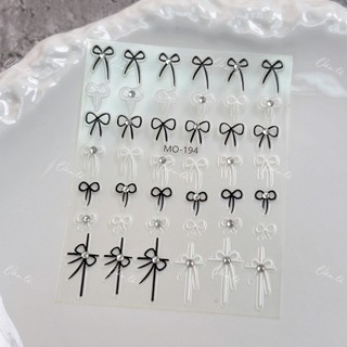 Sticker nail 5D lụa nổi trang trí móng tay Nail