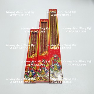 Nhang 3 cây mini đỏ Quế Lan Hương