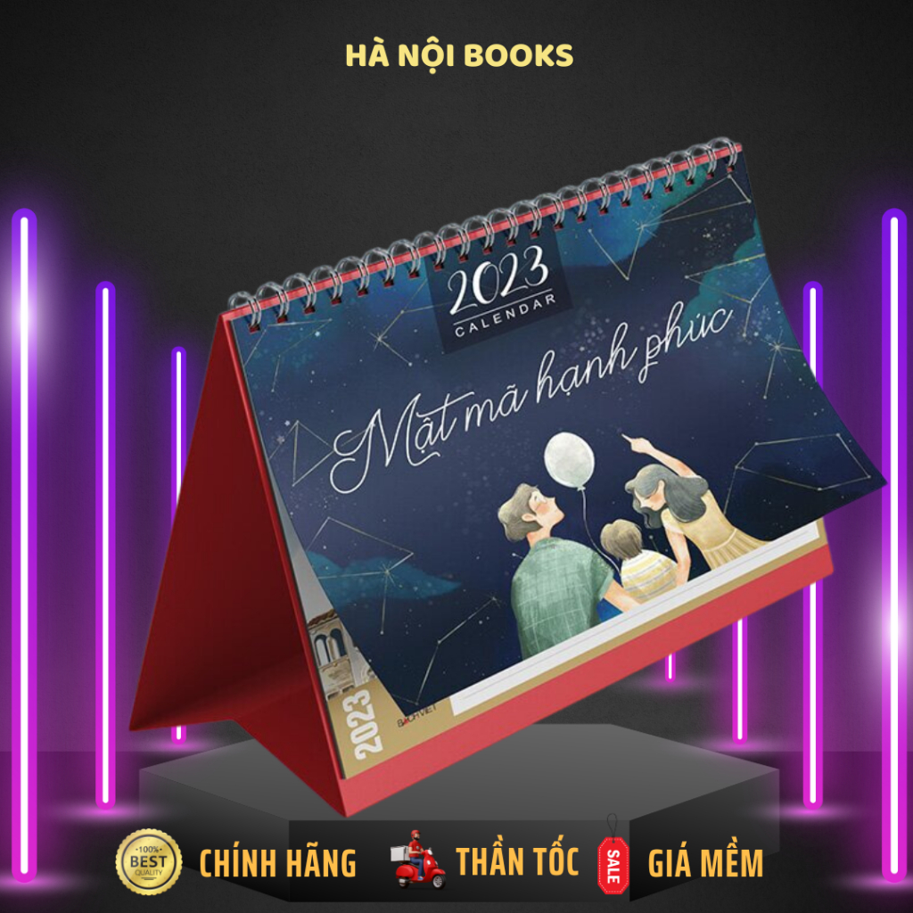 Lịch Để Bàn 2023 - Mật Mã Hạnh Phúc 2023