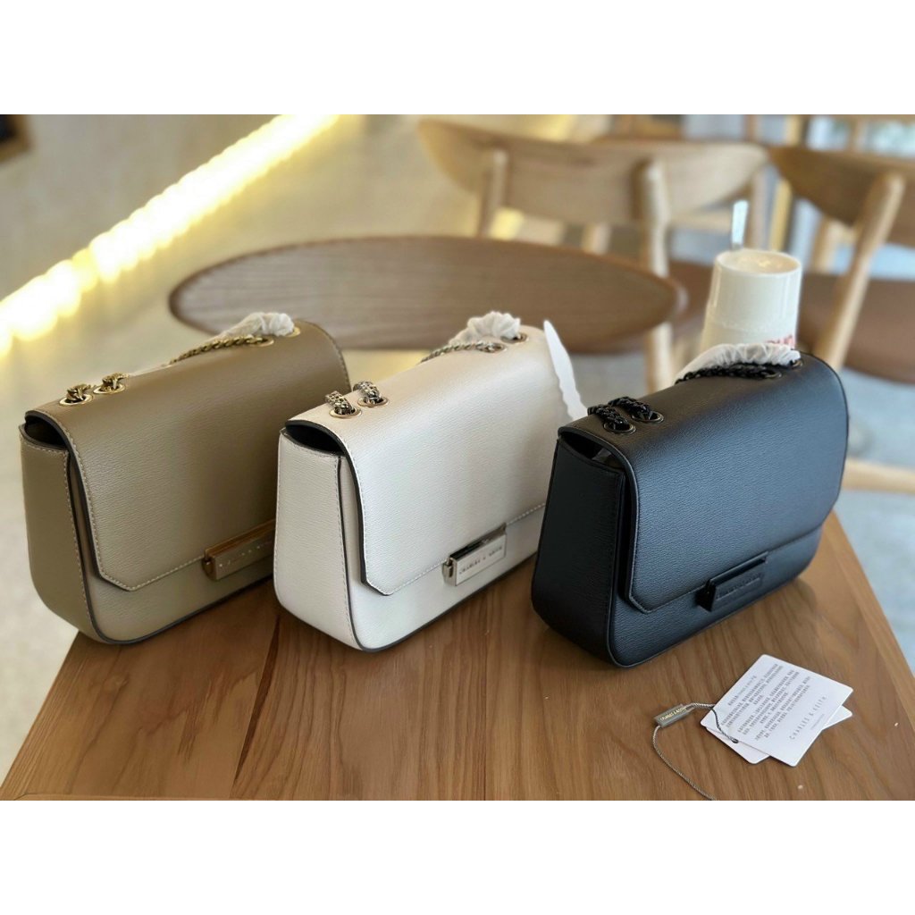 Túi CnK Double Chain Link Crossbody Bag