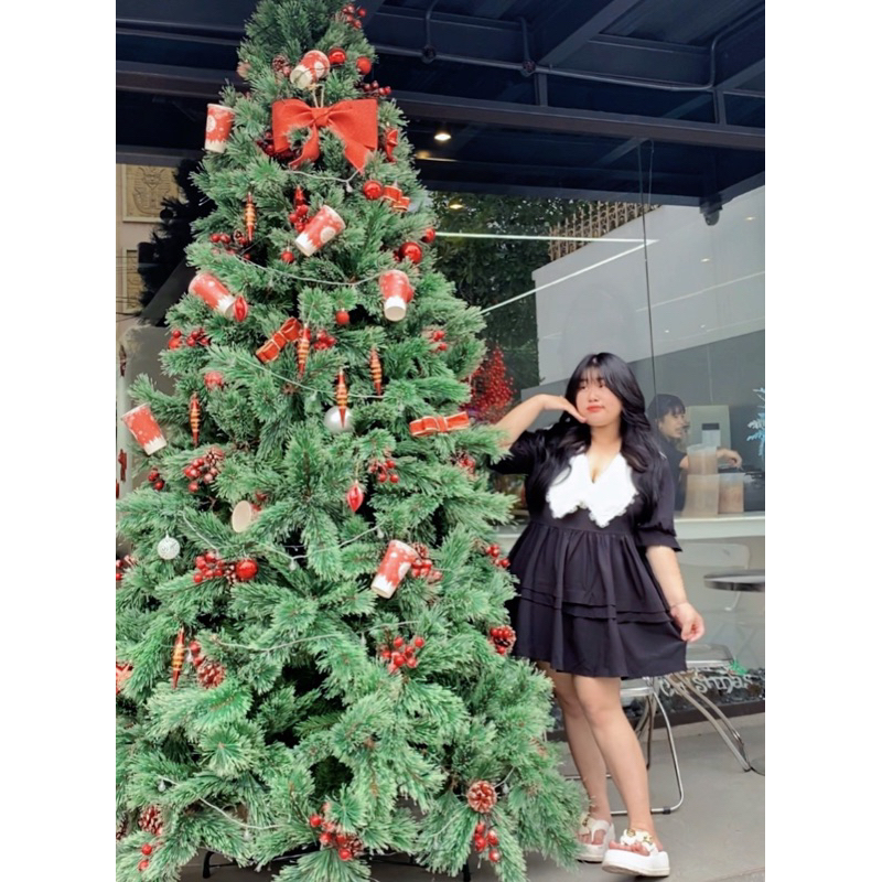 váy viền cổ trắng bigsize 80-150kg