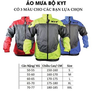 Áo Mưa Bộ KYT Premium RainCoat